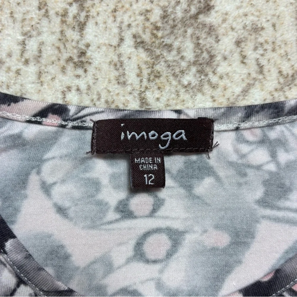 Imoga Butterfly Print Jersey Knit‎ Patricia Dress Girls 12